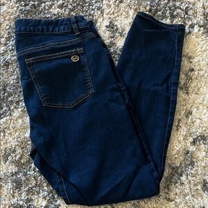 Michael Kors Skinny Jeans with Logo Accent